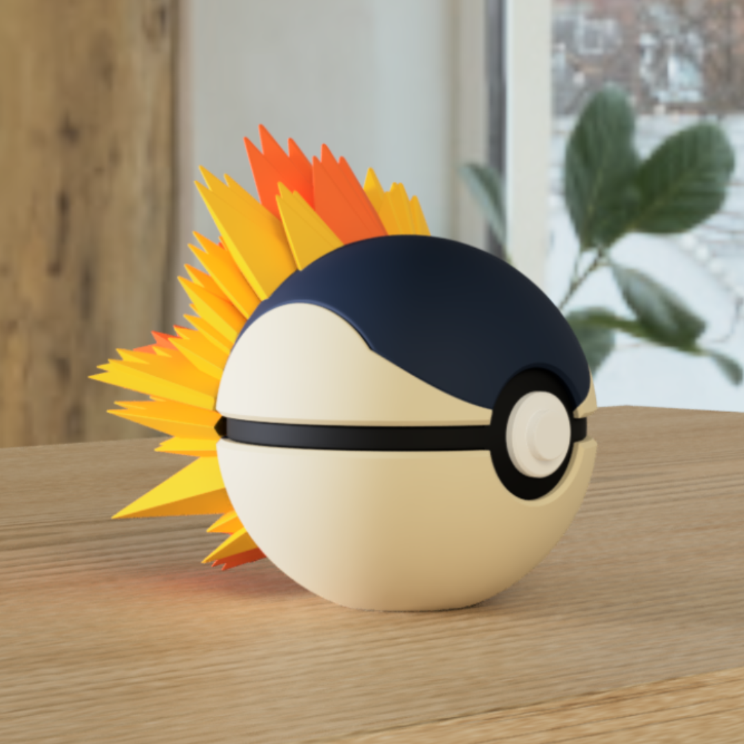 Pokémon ball - Cyndaquil